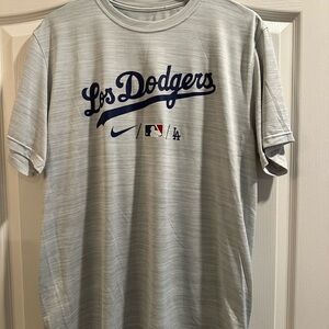 Nike Dri-FIT Authentic Collection Tee in Light Gray